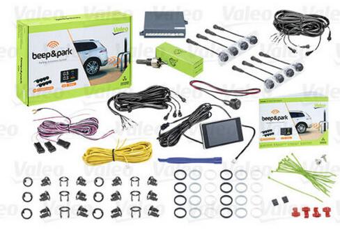 KIT SENSORI AD INCASSO (8 SENS+CABLAGGIO+MONITOR)