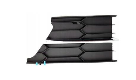 GRIGLIA PARAURTI ANTERIORE DX C/LE C/PROFILO CROMO SKODA SUPERB 01/13>