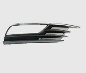 GRIGLIA PARAURTI ANTERIORE DX C/FEND+MOD CROMO AUDI A3 01/13> CABRIO-SEDAN