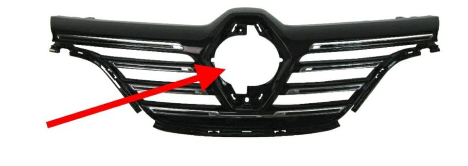 GRIGLIA C/7 MOD CROMO RENAULT MEGANE 11/15> GT LINE