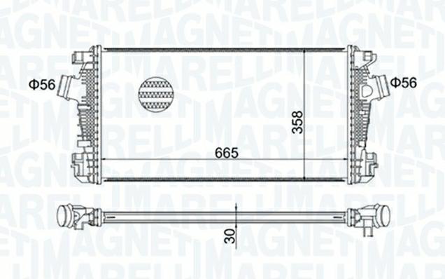 INTERCOOLER OPEL ASTRA J