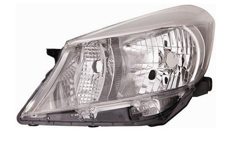 FARO SX H4 PREDISPOSTO REGOLAZIONE EL TOYOTA YARIS 01/11> BORDO GRIGIO