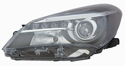 FARO DX H1R2 A LED PREDREGOLAZIONE ELETT TOYOTA YARIS 07/14> PARAB NERA