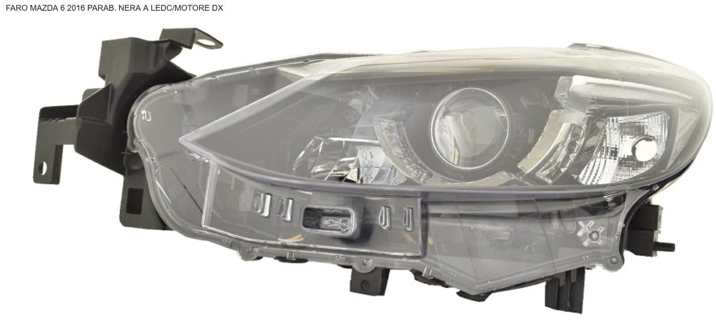 FARO DX CON MOTORE ELETTR A LED MAZDA 6 01/16>