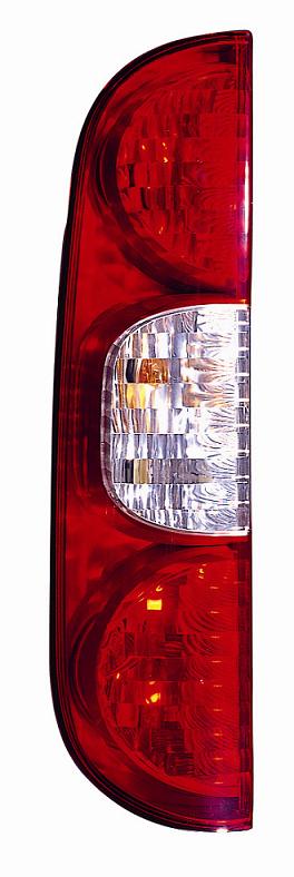 GRUPPO OTTICO POSTERIORE SX BIANCO ROSSO FIAT DOBLO 11/05>11/09