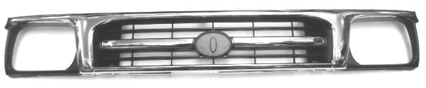 GRIGLIA CROM-GRIGIA TOYOTA HILUX 4WD 01/98>12/00