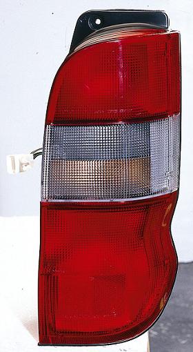 GRUPPO OTTICO POSTERIORE SX BIANCO ROSSO TOYOTA HI-ACE 08/95>01/05