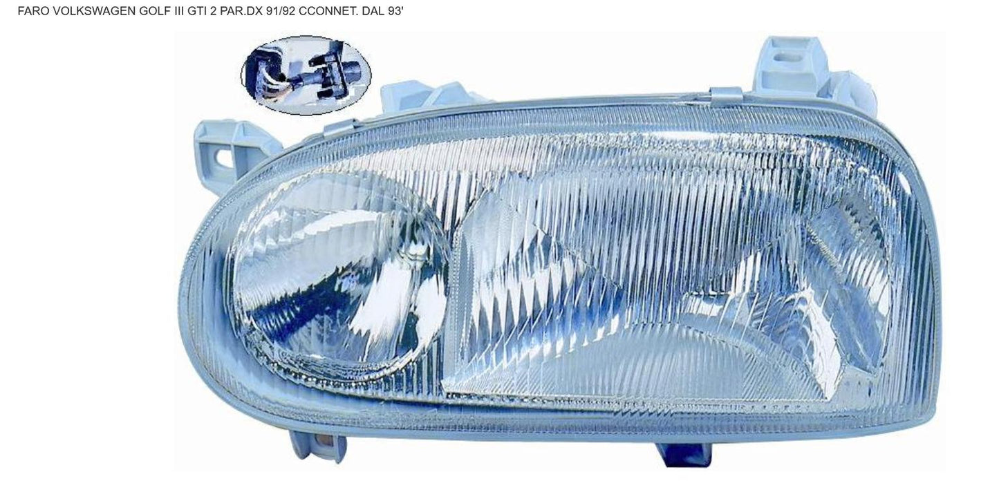FARO DX H1-H1 2 PARAB VW GOLF III 11/91>09/97
