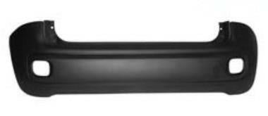 PARAURTI POSTERIORE FIAT PANDA 01/12> NERO -TUV-