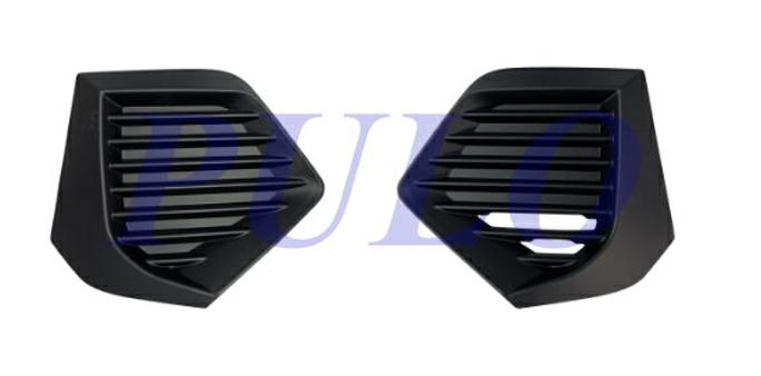 KIT GRIGLIE PARAURTI ANTERIORE NERO PEUGEOT 2008 01/19>