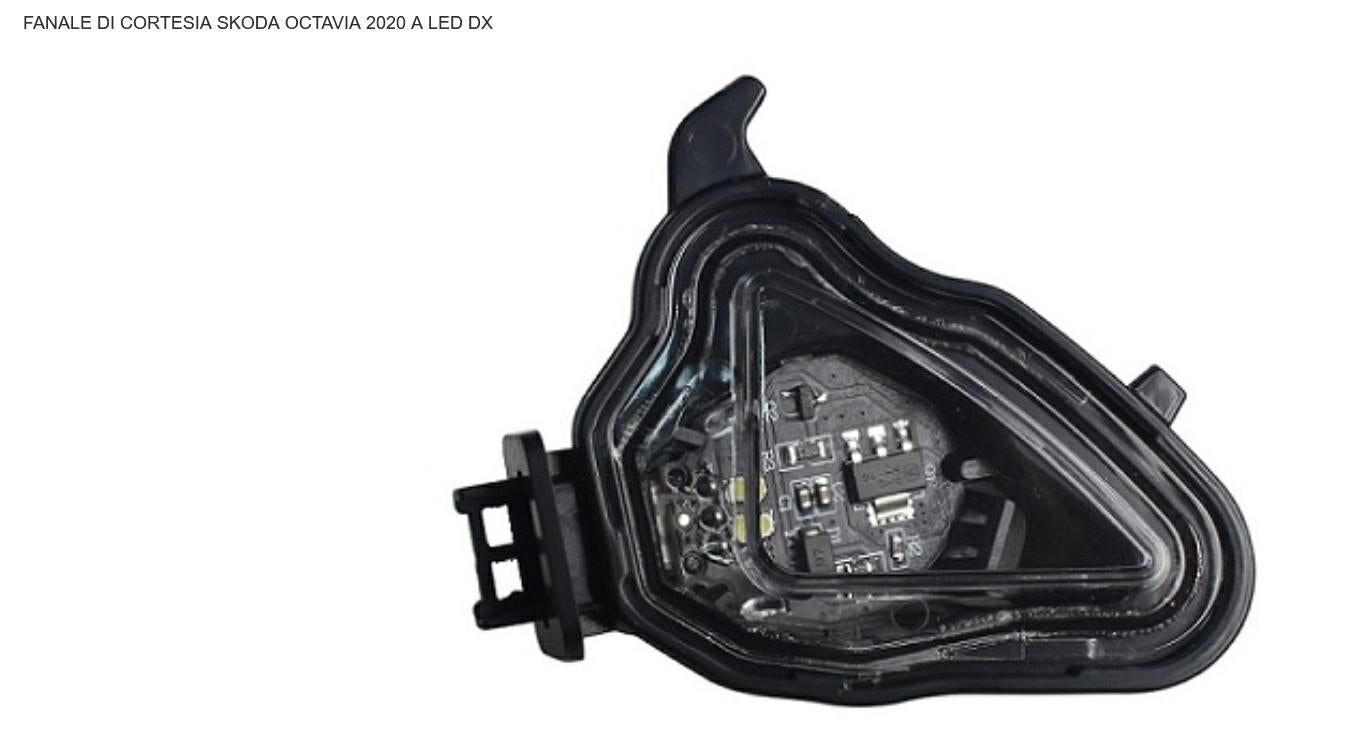 FANALE DI CORTESIA DX ALED SKODA OCTAVIA 01/20>
