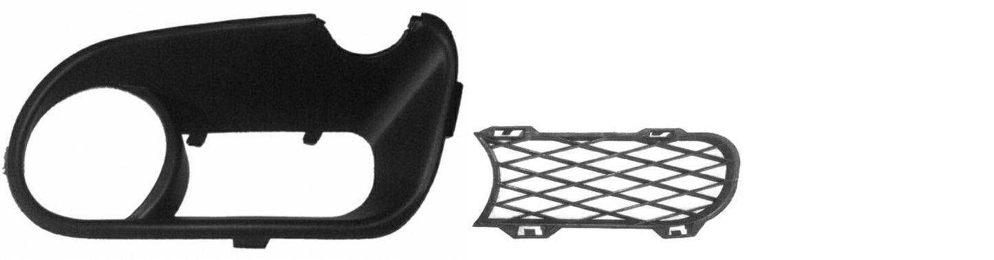 GRIGLIA SPOILER PARAURTI ANTERIORE DX C/FENDI VW TOUAREG 01/02>12/06