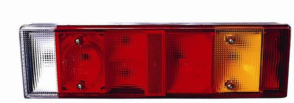 FAN POSTERIORE SX UNIVERSALE 7 FUNZIONI CON CATADIOTTRO CON LUCE TARGA