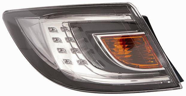 GRUPPO OTTICO POSTERIORE SX GRIGIO SCURO A LED MAZDA 6 02/08> 4/5 PORTE