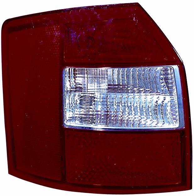 GRUPPO OTTICO POSTERIORE DX BIANCO ROSSO AUDI A4 AVANT 10/00>09/04 SW