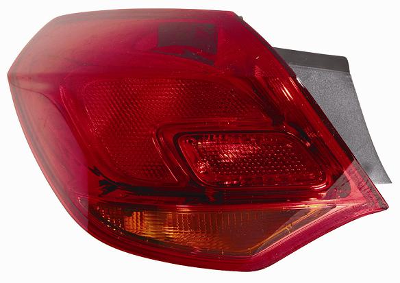GRUPPO OTTICO POSTERIORE SX ESTERNO ROSSO OPEL ASTRA J 5P 01/10>