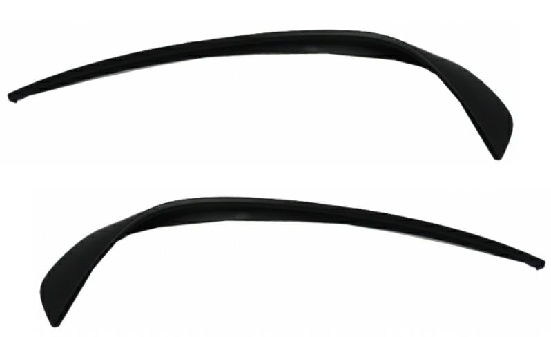 KIT SPOILER PARAURTI ANTERIORE NERO ROSSI MECEDES CLA C117 01/13> AMG