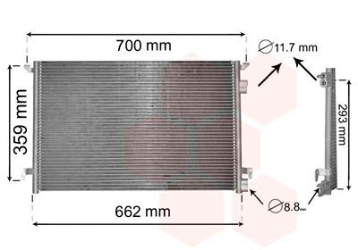 COND S/ESSICATORE VECTRA C/SIGNUM/9-3 DIES