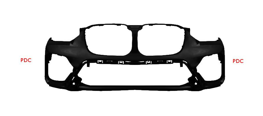 PARAURTI ANTERIORE PRIMER C/PDC+PA BMW X3 G01 01/18> LUXURY