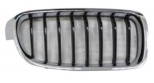 GRIGLIA ANTERIORE DX CROM-NERA BMW SERIE 3 F30 06/11> SPORT