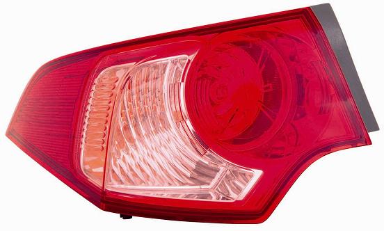 GRUPPO OTTICO POSTERIORE DX BIANCO ROSSO HONDA ACCORD 04/11>