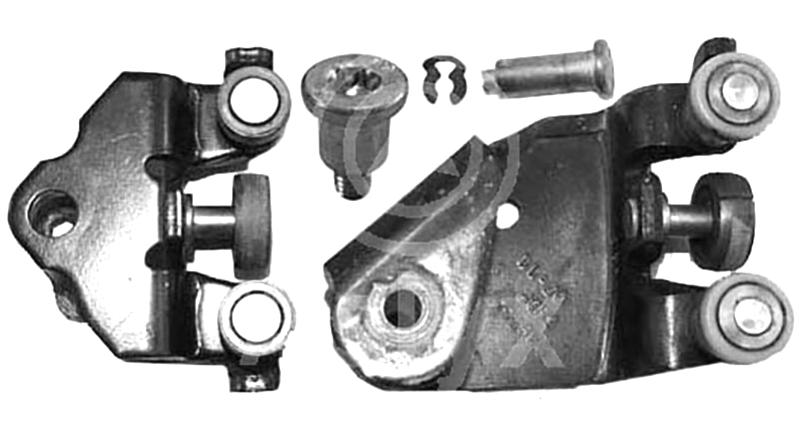 KIT RULLO INF PORTA LAT DX SCORREV REN KANGOO 09/07>