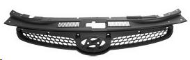GRIGLIA S/MODANATURE CROMO HYUNDAI I30 09/07>