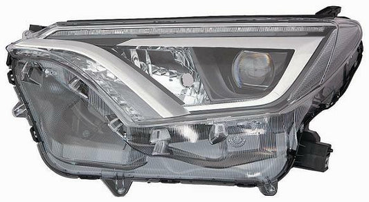 FARO SX A LED CON MOTOR ELETTR TOYOTA RAV 4 01/16>PAR NERA