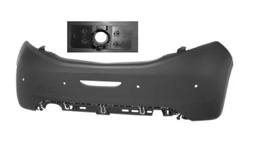 PARAURTI POSTERIORE PRIMER C/SENS PEUG 208 01/12> SUPPOR SENS BOSCH -TUV-