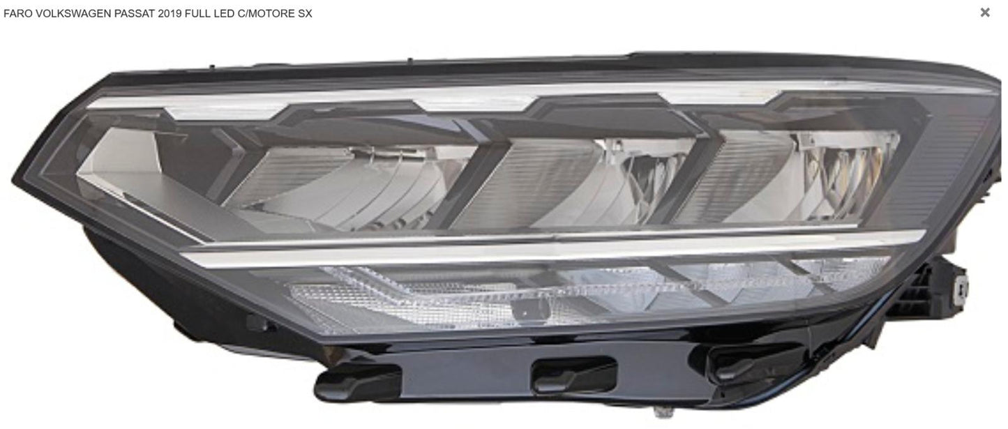 FARO SX CON MOTOR ELETTR FULL LED VOLKSWAGEN PASSAT 06/19>