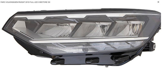 FARO SX CON MOTOR ELETTR FULL LED VOLKSWAGEN PASSAT 06/19>