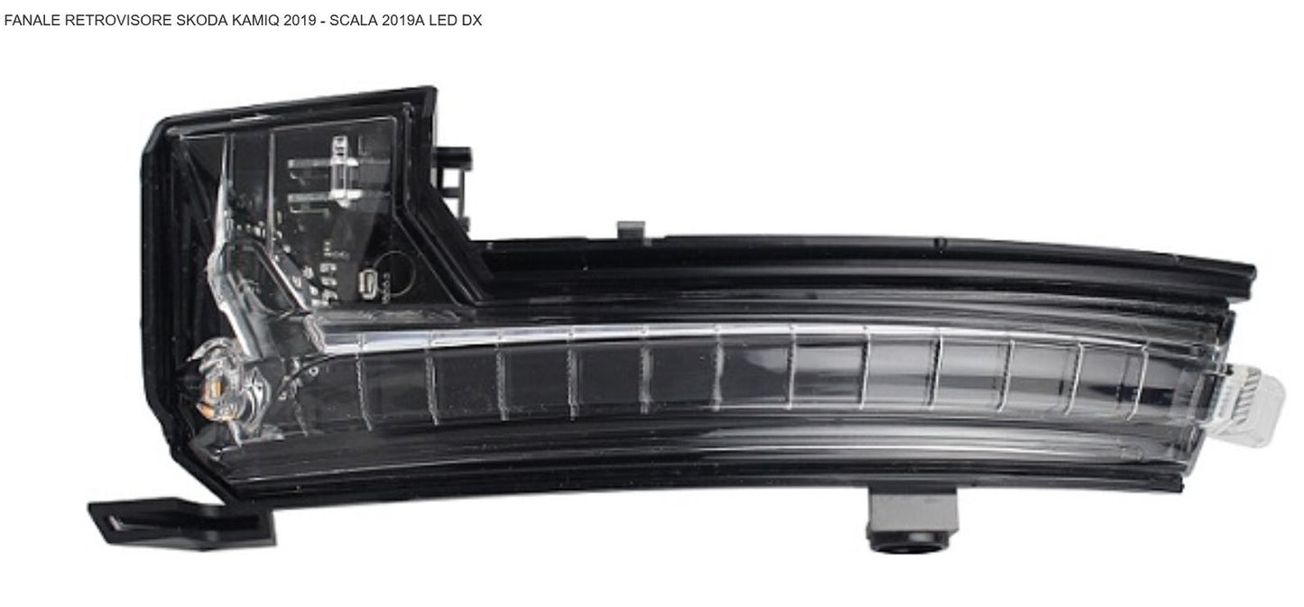 FANALE RETROVISORE DX SKODA SCALA 06/18>KAMIQ 06/18>