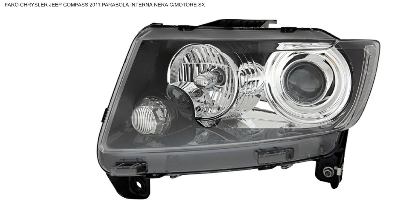 FARO SX CON MOTOR ELETT JEEP COMPASS 01/11> PARAB INTERNO NERA