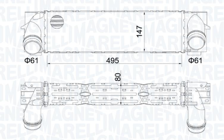 INTERCOOLER BMW X3 (F25)