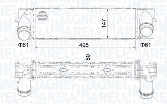 INTERCOOLER BMW X3 (F25)