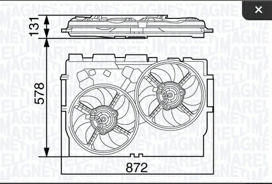 VENTOLA MOTORE FIAT DUCATO 25