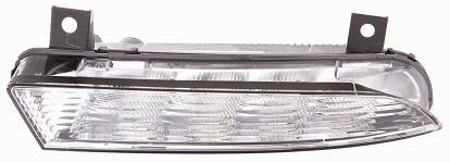 FANALE ANTERIORE DX CON DRL A LED SKODA OCTAVIA 10/08>