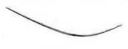 MODANATURE PARAURTI ANTERIORE SX CROMO MERCEDES CLK W209 02/06>