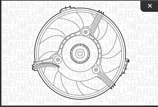 ELETTROVENTOLA AUDI A4 (8D2, B5) 2.4 QUATTRO