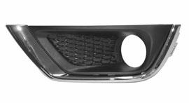 GRIGLIA PARAURTI ANTERIORE SX C/FEND+MODANATURE CROMO JEEP COMPASS 01/17>