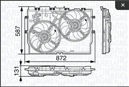 VENTOLA MOTORE FIAT DUCATO 25