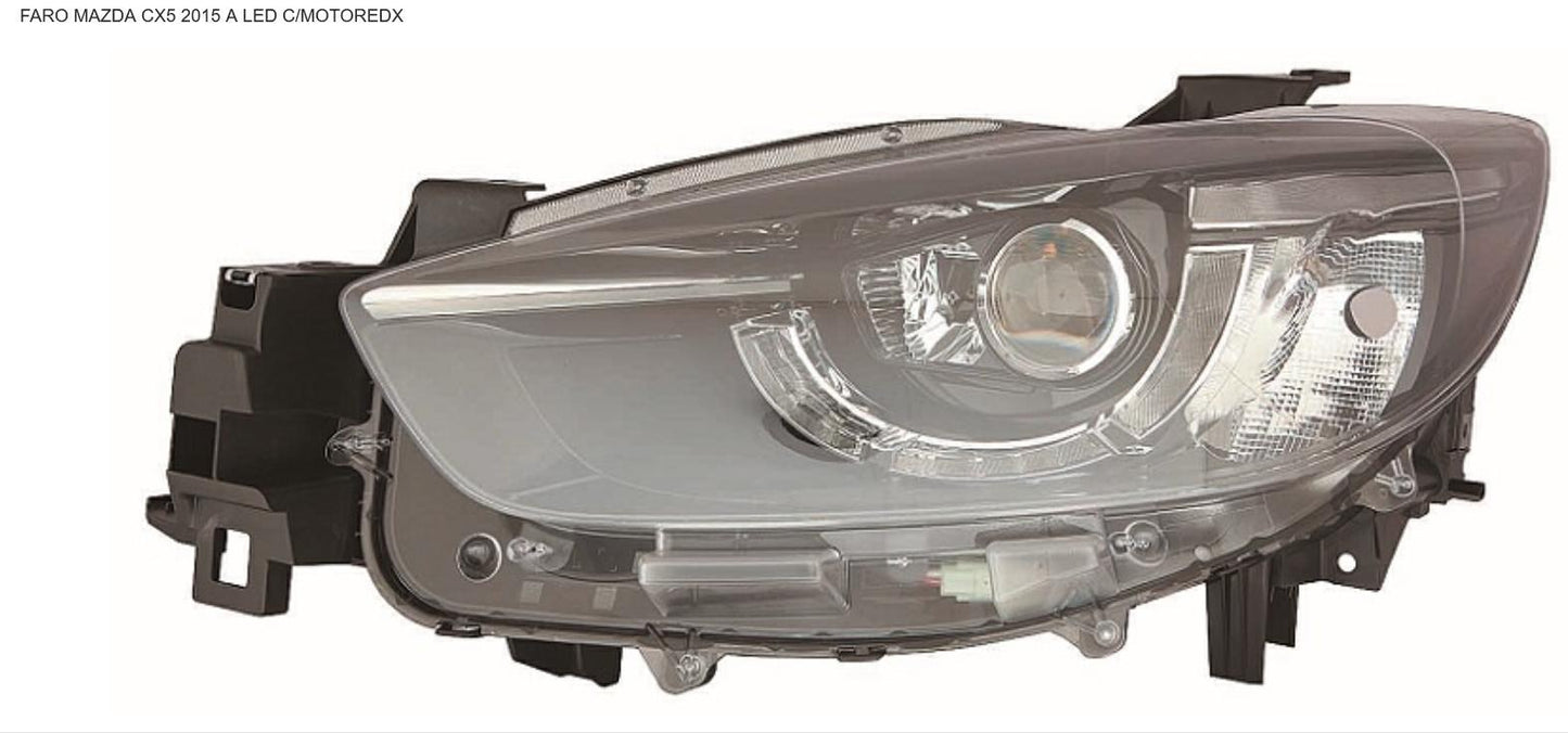 FARO DX A LED CON MOTORE ELETTR MAZDA CX5 02/15>
