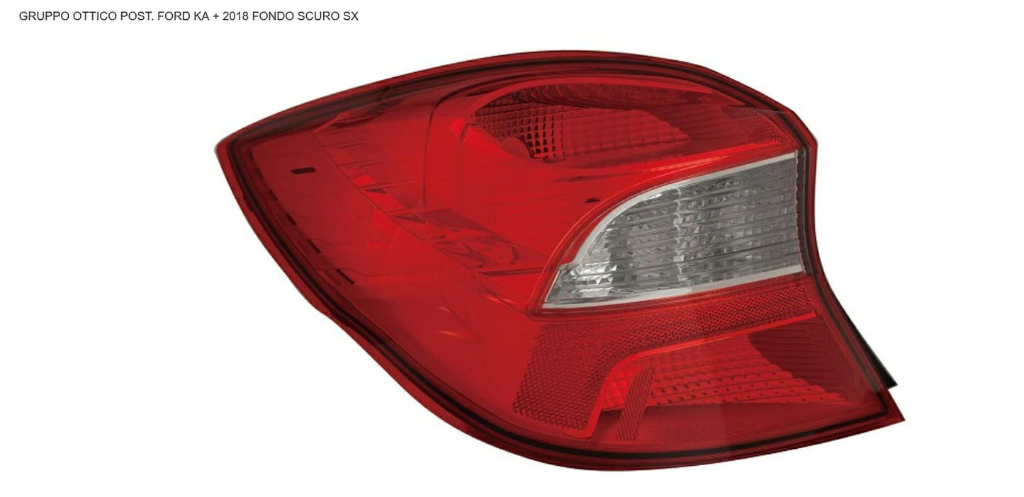 GRUPPO OTTICO POSTERIORE SX FORD KA+ 06/18> FONDO SCURO