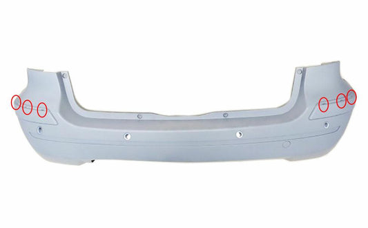 PARAURTI POSTERIORE PRIMER C/SENS MERCED CLASSE B W245 06/05>12/08 AVANTG