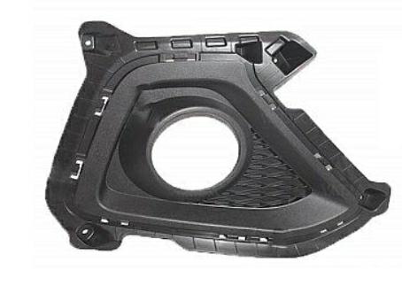 GRIGLIA PARAURTI ANTERIORE DX C/FENDI HYUNDAI I10 01/13>