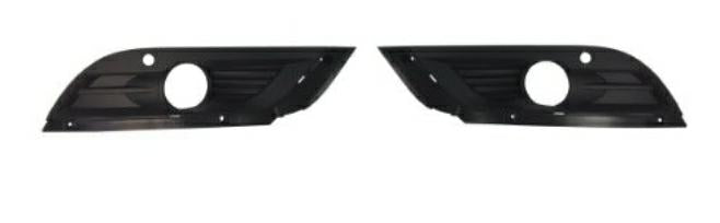 KIT GRIGLIE PARAURTI ANTERIORE DX+SX C/FEND+SENS RENAULT TALISMAN 09/15>