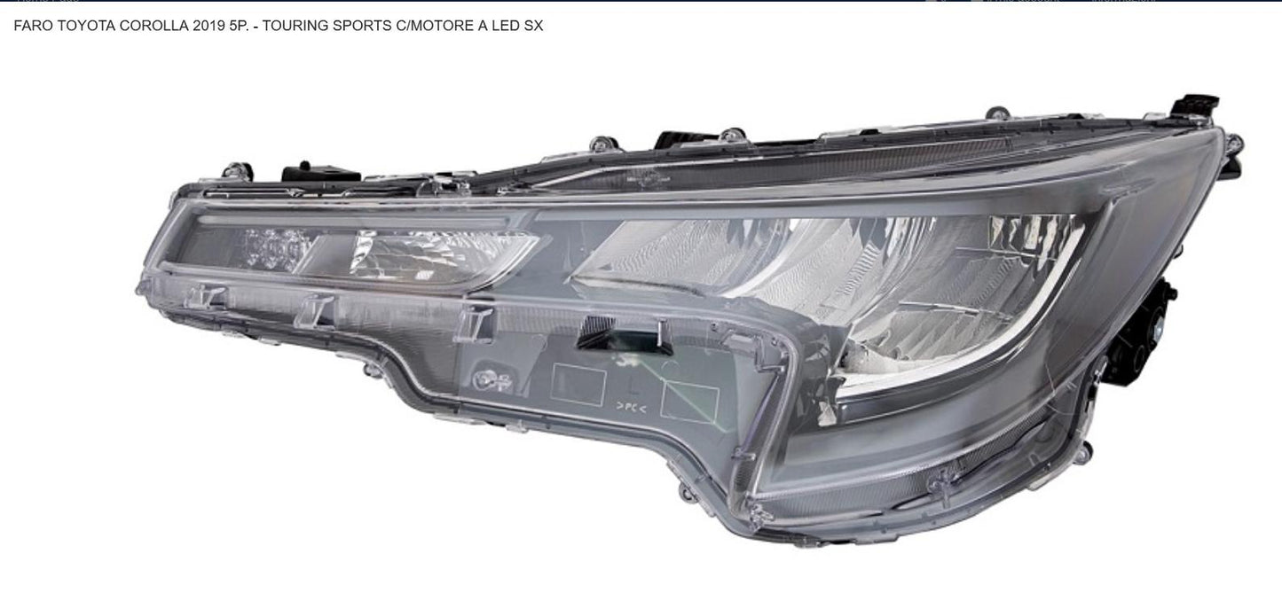 FARO SX A LED CON MOT ELETTR TOYOTA COROLLA 01/19> TURING SPORT 5P