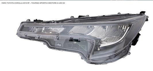 FARO SX A LED CON MOT ELETTR TOYOTA COROLLA 01/19> TURING SPORT 5P
