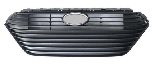 GRIGLIA PARAURTI ANTERIORE NERA LUCIDA HYUNDAI IONIC 01/16>