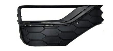 GRIGLIA PARAURTI ANTERIORE DX C/FEND+PDC+FORI CROMATURA VW AMAROK 11/16>